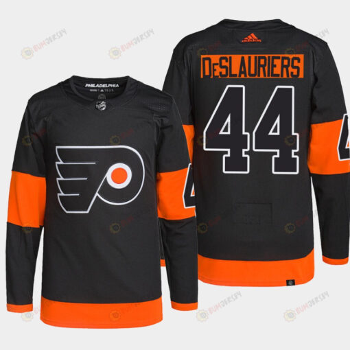 Nicolas Deslauriers 44 Philadelphia Flyers Black Jersey Primegreen Alternate