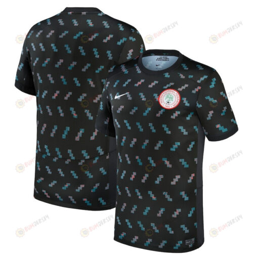 Nigeria Women's National Team 2023/24 Away Stadium Men Jersey - Black