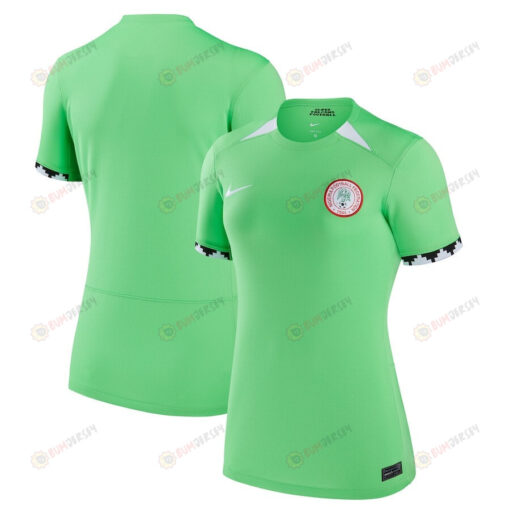 Nigeria Women's National Team Women 2023/24 Home Stadium Jersey - Green