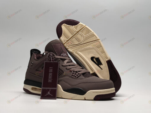 Nike A Ma Mani?re x Air Jordan 4 Retro 'Violet Ore' Shoes Sneakers