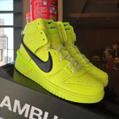 Nike AMBUSH x Dunk High 'Flash Lime' Shoes Sneakers