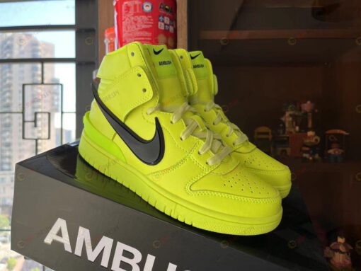 Nike AMBUSH x Dunk High 'Flash Lime' Shoes Sneakers