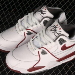 Nike Air Flight 89 White Team Red Shoes Sneakers