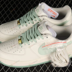 Nike Air Force 1 '07 Beige/ Laght Green Shoes Sneakers