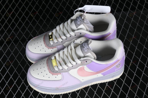 Nike Air Force 1 '07 Lotus Root Pink/Purple/Beige Shoes Sneakers