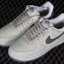 Nike Air Force 1 07 Low Dark Grey White Sail Shoes Sneakers