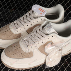 Nike Air Force 1 07 Low Khaki Cream White Shoes Sneakers