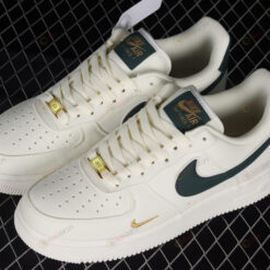 Nike Air Force 1 07 Low Off White Green Gold Shoes Sneakers