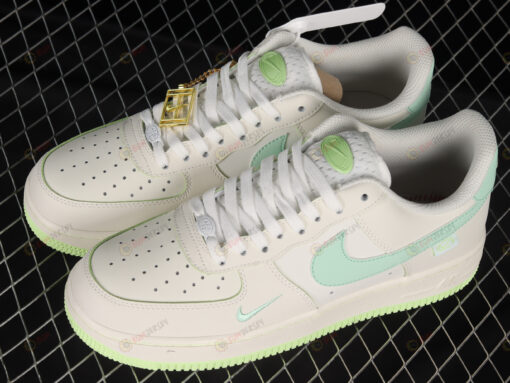 Nike Air Force 1 07 Low Rice White Green Shoes Sneakers