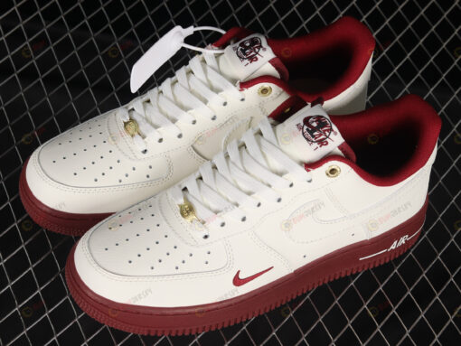 Nike Air Force 1 '07 SE White Red Shoes Sneakers