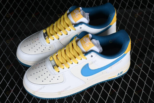 Nike Air Force 1 '07 White/Lake Water Blue Shoes Sneakers