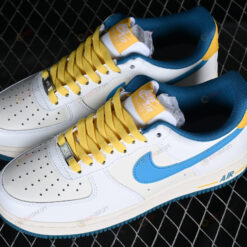 Nike Air Force 1 '07 White/Lake Water Blue Shoes Sneakers