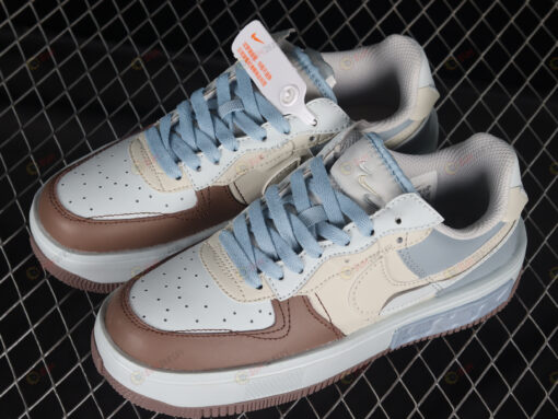 Nike Air Force 1 Fontanka Beige Brown Shoes Sneakers