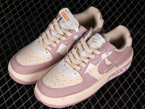 Nike Air Force 1 Fontanka Light Pink White Shoes Sneakers