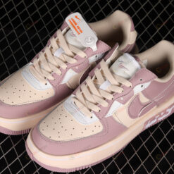 Nike Air Force 1 Fontanka Light Pink White Shoes Sneakers