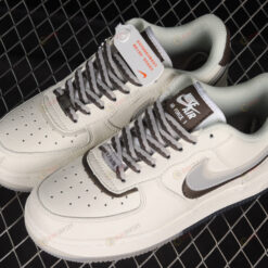 Nike Air Force 1 LV8 GS 'Double Swoosh' White/Coffee Shoes Sneakers