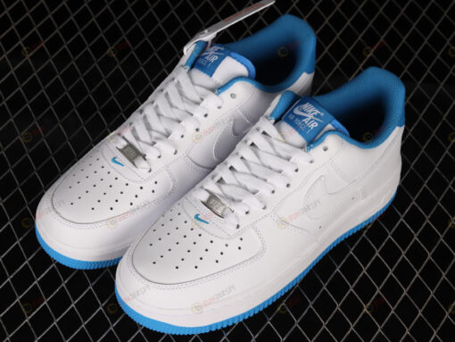 Nike Air Force 1 Low '07 White Light Photo Blue Shoes Sneakers