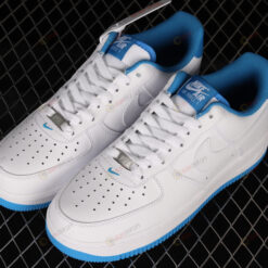 Nike Air Force 1 Low '07 White Light Photo Blue Shoes Sneakers