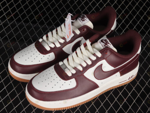 Nike Air Force 1 Low College Pack Night Maroon Shoes Sneakers