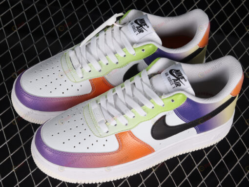 Nike Air Force 1 Low Covered in Multi Gradients Shoes Sneakers