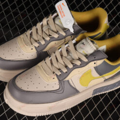 Nike Air Force 1 Low Fontanka Dark Grey/Yellow Shoes Sneakers