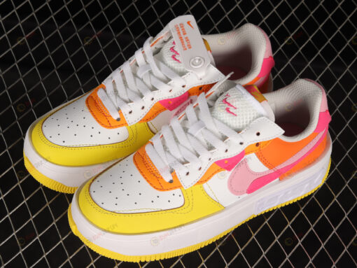 Nike Air Force 1 Low Fontanka Yellow/White/Pink Shoes Sneakers