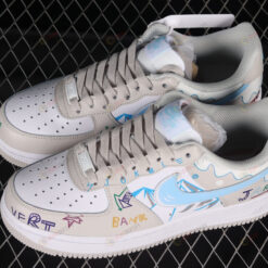 Nike Air Force 1 Low Shoes Sneakers - Blue/ Gray/ White