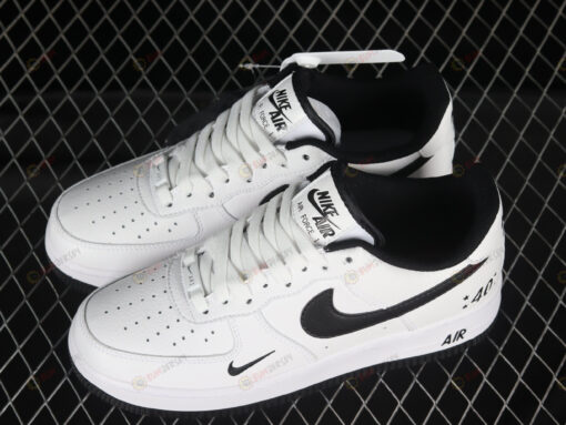 Nike Air Force 1'07 Low 40th Anniversary Black White Shoes Sneakers