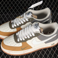 Nike Air Force 1'07 Low Brown Green Shoes Sneakers