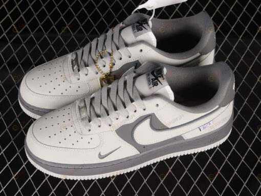 Nike Air Force 1'07 Low Crock Gray Shoes Sneakers