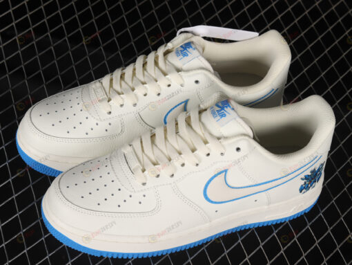 Nike Air Force 1'07 Low Gundam Shoes Sneakers - Blue/ White
