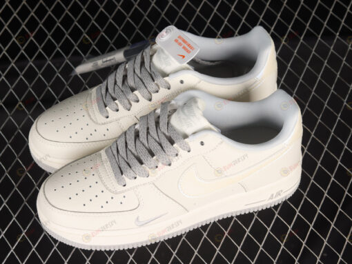 Nike Air Force 1'07 Low Mi Silver Pearl Shoes Sneakers