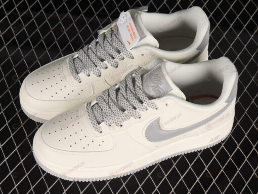 Nike Air Force 1'07 Low Rice Gray Hook Shoes Sneakers