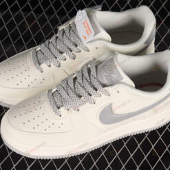 Nike Air Force 1'07 Low Rice Gray Hook Shoes Sneakers