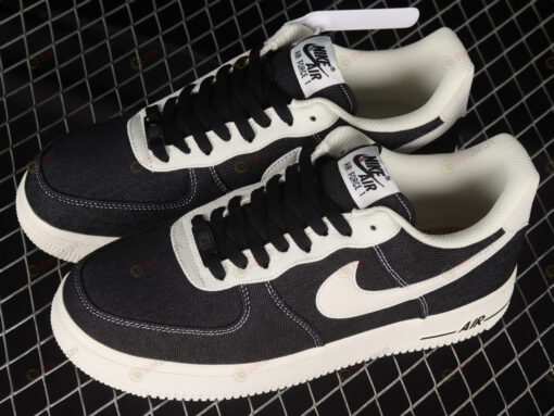 Nike Air Force 1'07 Low Shoes Sneakers - Black/ white