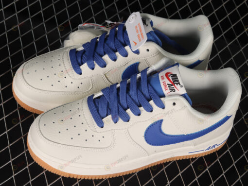 Nike Air Force 1'07 Low Shoes Sneakers - Blue/ White