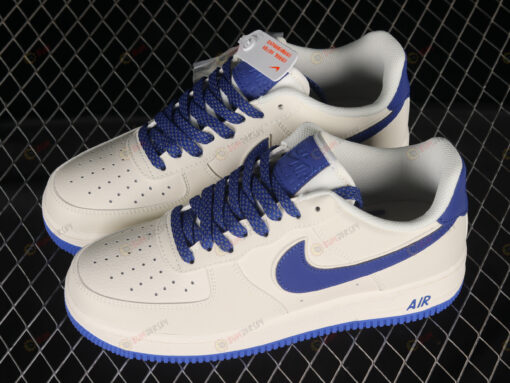 Nike Air Force 1'07 Low Shoes Sneakers - Blue/ White