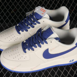 Nike Air Force 1'07 Low Shoes Sneakers - Blue/ White