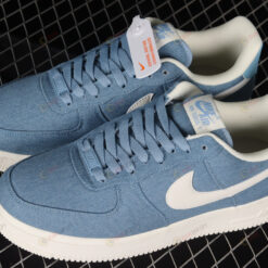 Nike Air Force 1'07 Low Shoes Sneakers - Gray Cyan