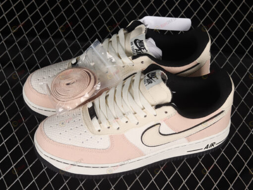 Nike Air Force 1'07 Low Shoes Sneakers - Pink/ Beige