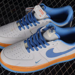 Nike Air Force 1'07 Low Shoes Sneakers - White/ Blue