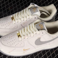 Nike Air Force 1'07 Low Shoes Sneakers - White/Grey/Gold