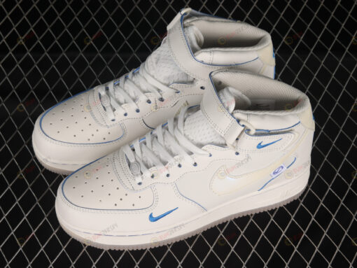 Nike Air Force 1'07 Mid Pearl White Shoes Sneakers