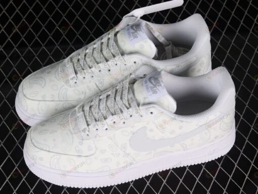 Nike Air Force 1'07 White Cashew Flower Shoes Sneakers