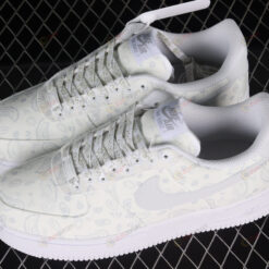 Nike Air Force 1'07 White Cashew Flower Shoes Sneakers