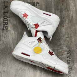 Nike Air Jordan 4 Retro GS 'Red Metallic' Shoes Sneakers