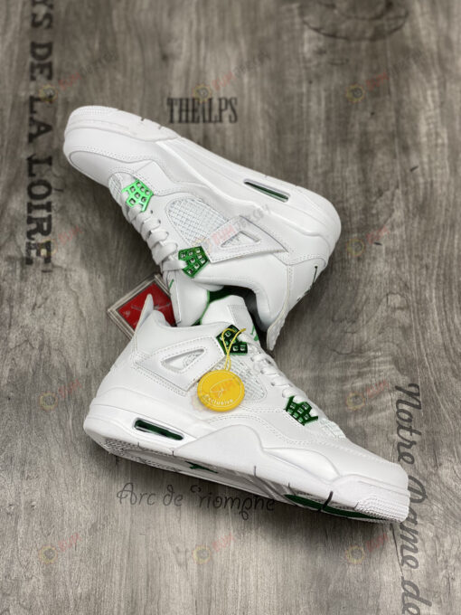 Nike Air Jordan 4 Retro 'Green Metallic' Shoes Sneakers