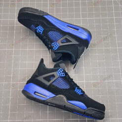 Nike Air Jordan 4 Retro 'Royal Black/ Blue' Shoes Sneakers