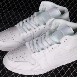 Nike Air Jordan Mid Triple White Shoes Sneakers