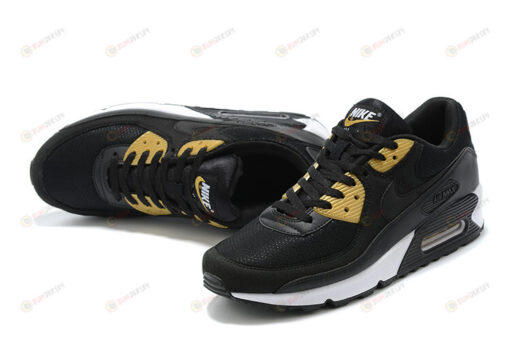 Nike Air Max 90 'Black Metallic Gold' Men Shoes Sneakers